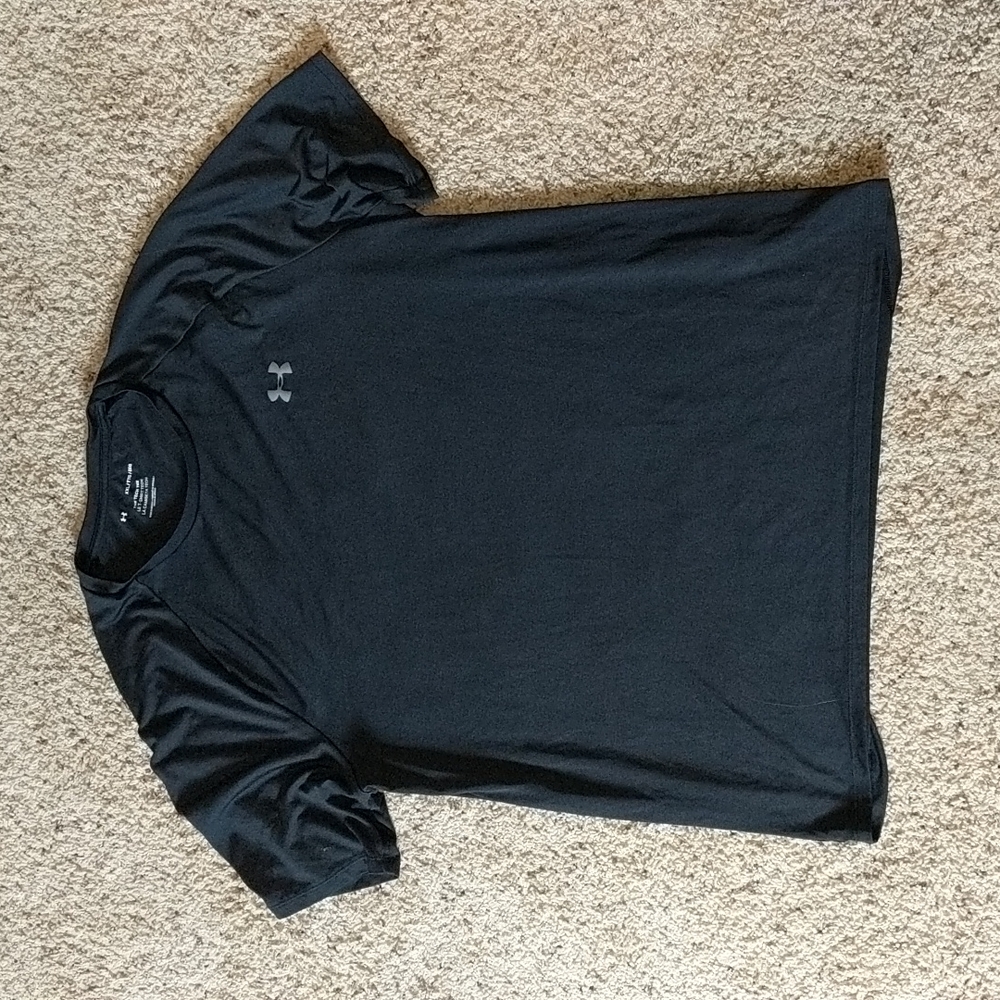 Under Armour black the tech tee